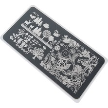 Aba Nails Nail Art Stamping Baskı Plakası