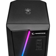 Rampage Rms-X8 Majesty Bluetooth & Fm'li Rgb Işıklı Multimedia Gaming Oyuncu 2.0 Speaker