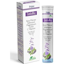 Palet Sambumag, Karamürver Selenyum Magnezyum Çinko C Efervesan Tablet