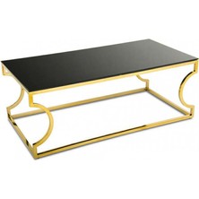 Decovizyon Lowe Gold Orta Sehpa
