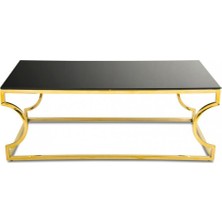 Decovizyon Lowe Gold Orta Sehpa
