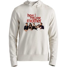 Muggkuppa How I Met Your Mother Baskılı Ekru Çocuk Sweatshirt