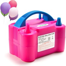 Samur Elektrikli Balon Pompası Çift Uçlu Çift Çıkışlı Balon Makinası