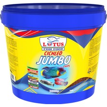 Amore Jumbo Cichlid Chips Kova + Amore Cichlid Red 860 gr Poşet Balık Yemi