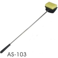 Boyu Metal Saplı Cam Temizleme Sileceği 59CM
