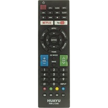 Huayu Huayu Kl RM-L1346 Sharp Netflıx ve Youtube Tuşlu Lcd-Led Tv Kumanda