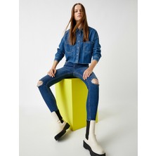 Koton Skinny Jean Pantolon Ekstra Yüksek Bel