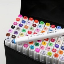 Touch Five 36 Renk Beyaz Kabuk Işaretleyici Kalem Çift Kafa Copic Işaretleyiciler Çizim Fırça Kalem Beraberlik Manga Animasyon Tasarım Sanat Malzemeleri (Yurt Dışından)