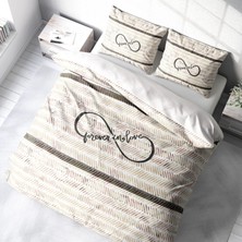 Monohome Soul Mate 3D Pamuk Saten Çift Kişilik Nevresim Takımı