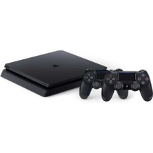 Sony Playstation 4  Ps4 Slim 1 Tb + 2 Oyun Kolu Teşhir Ürünü