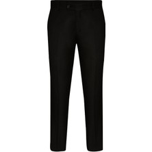 Süvari Slim Fit Siyah Erkek Pantolon