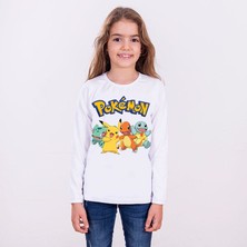 TakeTshirt Pokemon Uzun Kollu Çocuk Tişört