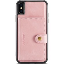 Lnobern iPhone XS Max (6.5 inç) İçin Uygun Çıkarılabilir Tutucu ve Cüzdan Cep Telefonu Koruyucu Kılıf (Yurt Dışından)