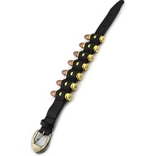 Anahtarlık Sepeti Maket Mermi Deri Bileklik 7 Li