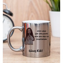 Hediye Dükkanı Kişiye Özel Sen Onu Da Soğutursun Esprili Silver Kupa Bardak