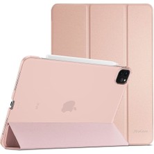 MobaxAksesuar Apple iPad Pro 11 4. Nesil 3. Nesil 2022 2021 Kılıf PU Deri Smart Standlı Case A2377 A2459 A2301 A2460