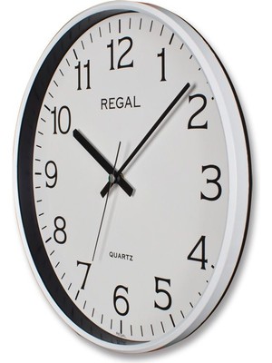 Regal Ince Çerçeve 30 cm Duvar Saati 0250 Ww