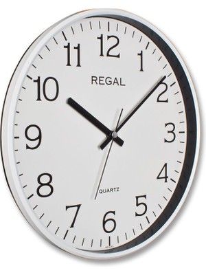 Regal Ince Çerçeve 30 cm Duvar Saati 0250 Ww