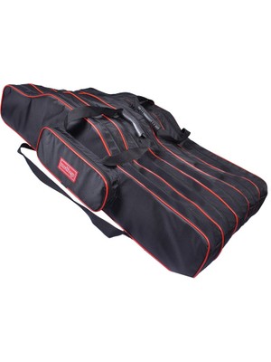 Modibags 80 cm 5 Göz Siyah Olta Çantası