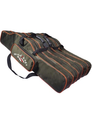 Modibags 130 cm 5 Göz Olta Çantası Haki