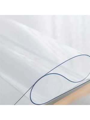 ERKSOLHOME Şeffaf Pvc 2,2 mm En: 90 cm Kalın Masa Örtüsü Koruyucu