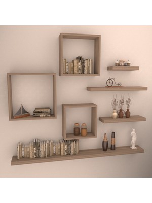 Rafkestir Parma Gizli Duvar Rafı  Cordoba  Mat