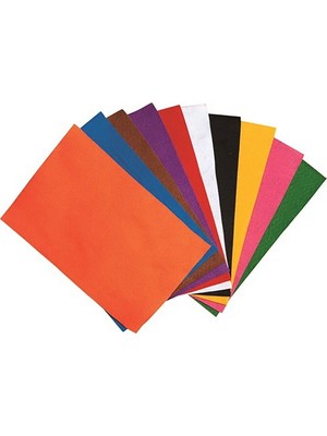 Brons Keçe 20X30 cm 10'lu Renkli Keçe Uçlu Kalemler Sanatsal Projeler İçin Çok Yönlü Kullanım