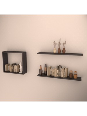 Rafkestir Miray Duvar Raf Seti Wenge