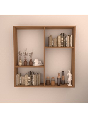 Rafkestir Bologna  1 Duvar Rafı Bambu