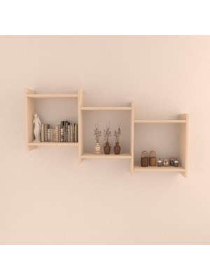 Rafkestir Rain Duvar Rafı Krem