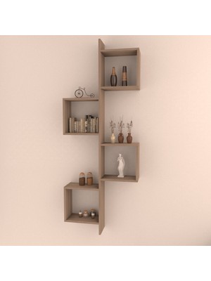 Rafkestir Meridyen Duvar Raf Seti Cordoba