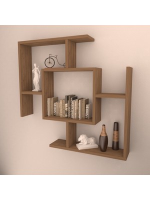 Rafkestir Paris Duvar Raf Seti Kafkas Meşe