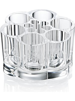 Box Up Papatya Organizer Makyaj Düzenleyici Şeffaf-9x9