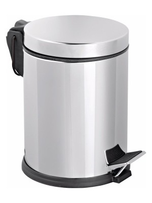 Gross AVM Paslanmaz Pedallı Çöp Kovası 5 Litre