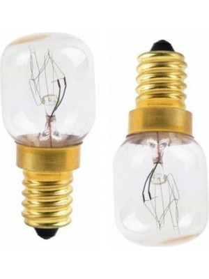 Parmis Simfer Uyumlu Ankastre Davlumbaz Buzdolabı Fırın 15 Watt Gün Işığı 300° Halojen Ampül 2 Adet
