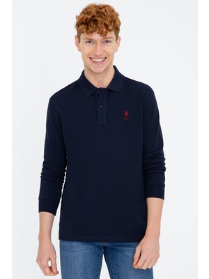 U.S. Polo Assn. Erkek Lacivert Sweatshirt Basic
