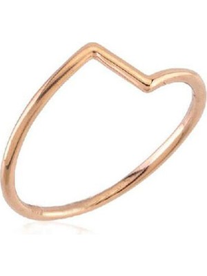 Engingold 14 Ayar Sade Altın Eklem Yüzük