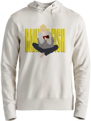 Muggkuppa Banana Fish Dijital Baskılı Ekru Sweatshirt