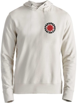 Muggkuppa Red Hot Chilli Peppers Tasarımlı Ekru Sweatshirt