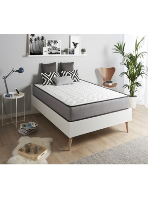 Heyner Space Gray 50 x 100 cm. Ultra Lüx Yaylı Bebek Yatağı