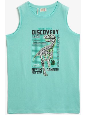 Koton Erkek Çocuk Baskılı Atlet Pamuklu