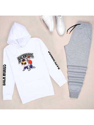 Trendypassion Beyaz Backwoods Eşofman Takımı