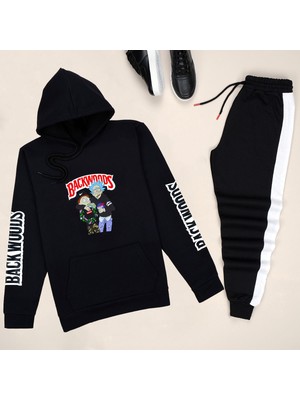 Trendypassion Siyah Backwoods Eşofman Takımı