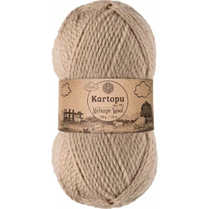Melange Wool K880 Kraft Yünlü El Örgü İpi 100 gr