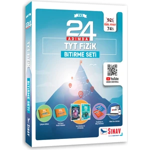 Sınav Yayınları TYT 24 Adımda Fizik Bitirme Seti