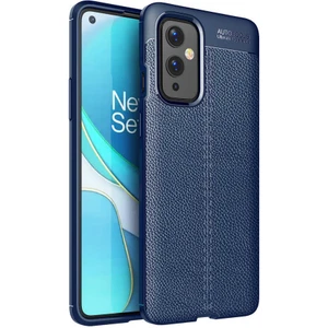 One Plus 9 Kılıf Deri Tarzı Niss Silikon Case