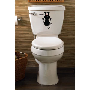 Echo Home Munzur Kedi Klozet Kapağı ve Banyo Sticker Seti