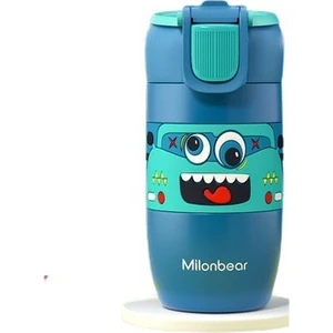 Milon Bear Çocuk Yalıtım Fincan Emme 2 ile 316 Paslanmaz Çelik Düz Içme Suyu Bardağı (Yurt Dışından)