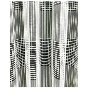 Issa Tül Perde Zincir Ip  Tarak Çizili  1/3sık Pile