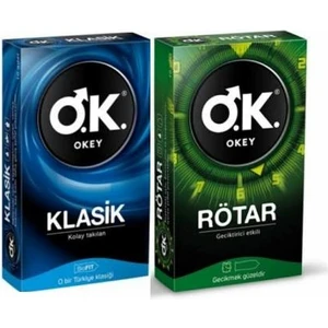 Prezervatif Klasik 10 Lu + Rötar 10 Lu